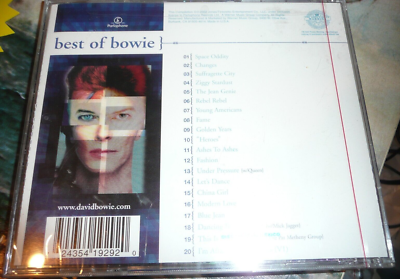 Best of Bowie 2002 Sealed CD David 724354192920| eBay