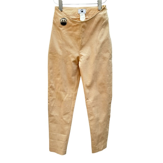 Thierry Mugler  Vintage Beige Pants  Size 34 US 24