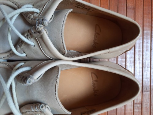 zapatos mujer estilo mocasín Clarks piel autentica 100% como nuevos talla 38 UK5 - Imagen 4 de 7