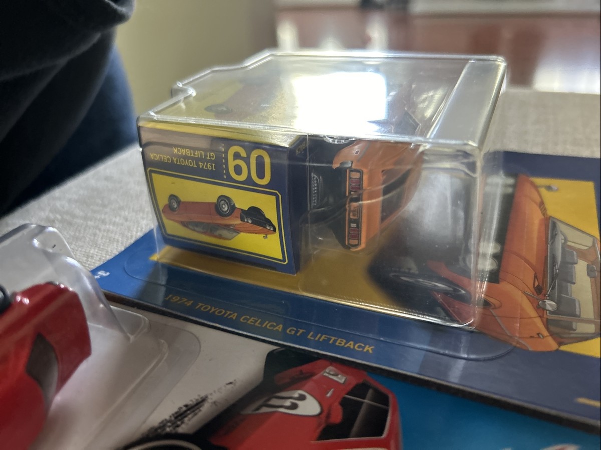 Matchbox Collectors 1974 Toyota Celica GT Liftback, Orange/ Hot