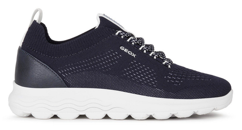 Geox D SPHERICA A KNITTED TEXT. Sportliche Schnürschuhe Sneaker Halbschuhe Damen - Picture 5 of 27