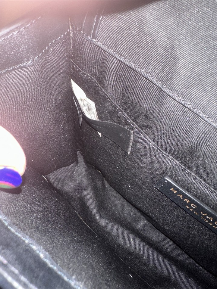 Marc Jacobs Double Take Leather Logo Crossbody Bag eBay