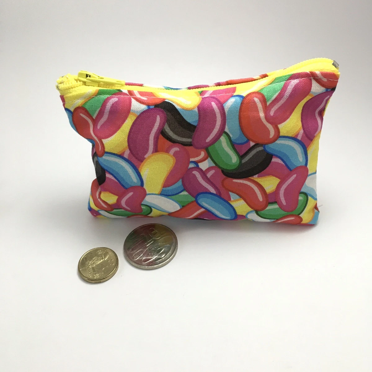 Jelly Bean Retro Lollies Coin Purse organiser Wallet Earbuds Purse