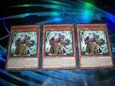 3x Tactical Trainer of the Six Samurai 1st Edition Common ROTA-EN020 Yu-Gi-Oh!