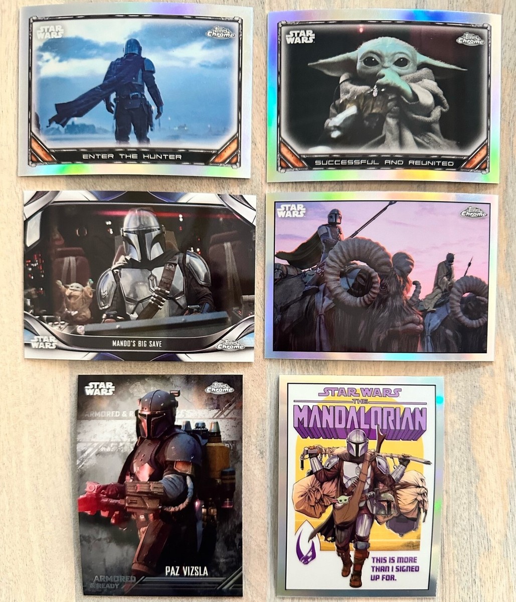 テレビマガジン　ビーストウォーズ クラブカード 2022 Topps Chrome Star Wars The Mandalorian Beskar Edition - Base