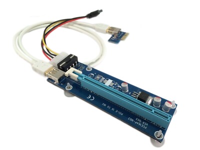 PCI-E Riser for Crypto Mining - FREE SHIPPING