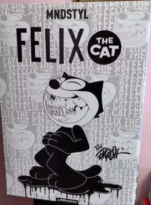 MIND style X Ron English Felix The Cat Limited Edition Figure