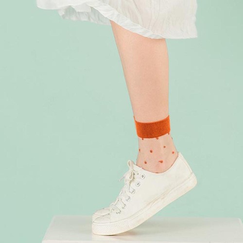 5/3/1× Damen-Netzsocken transparent elastisch durchsichtig Netz Netz Knöchelsocken - Bild 4 von 22