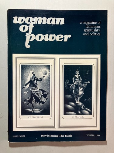Woman of Power Magazine Winter 1988 Issue 8 Feminism Tarot Cards Spirituality - Foto 1 di 3