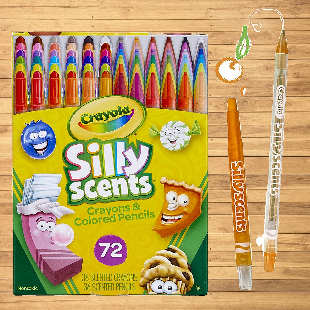 Crayola scented crayons silly scents, Scented Crayons