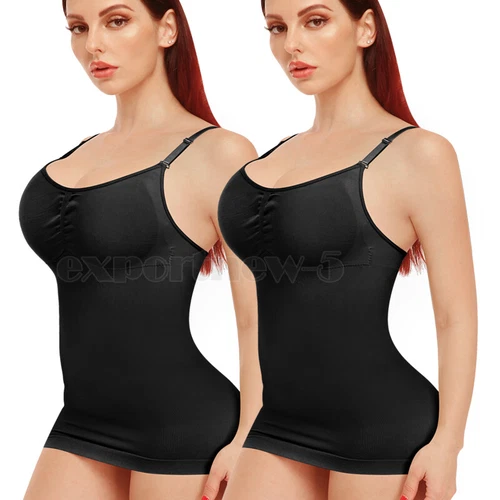 Lady Cami Tummy Firm Control Body Shaper Slimming Waist Shapewear Seamless Vest - Picture 30 of 41