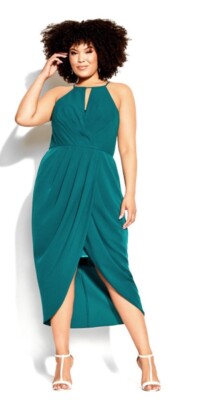 knee length dresses for ladies PREMIUM COTTON SLEEVELESS MIDI DRESS in DUSTY TEAL – Yee Haw Ranch  Outfitters main image 0