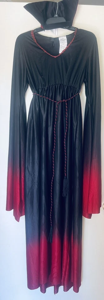 Disfraz de vampiro Blood Vampiress adulto mediano/grande para mujer talla 10-14 Foto 2 de 4