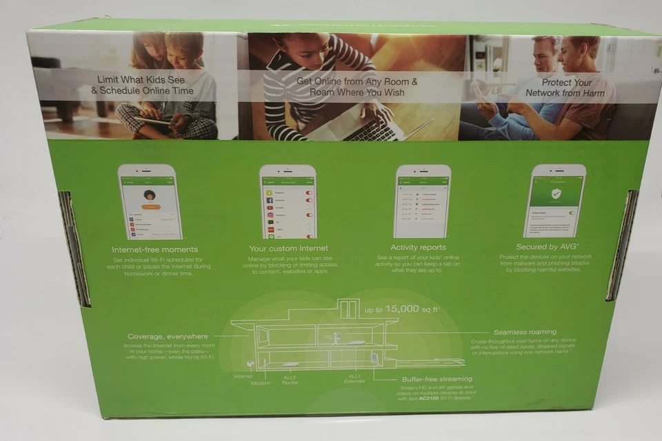 Amped Wireless ALLY Plus 2100 Whole Home Smart Wi-Fi System - ALLY-0012K - Image 2 of 4