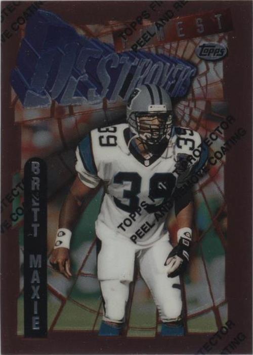 1996 Topps Finest Brett Maxie #194 - 1 of 2
