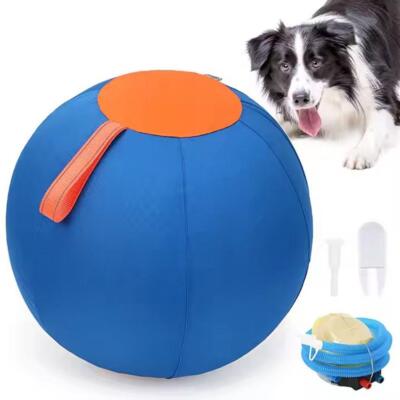 Dogs Herding Ball Toy Outdoor Inflatable Ball Toy Herding Toy Ball GXK A7H7 Y5D2