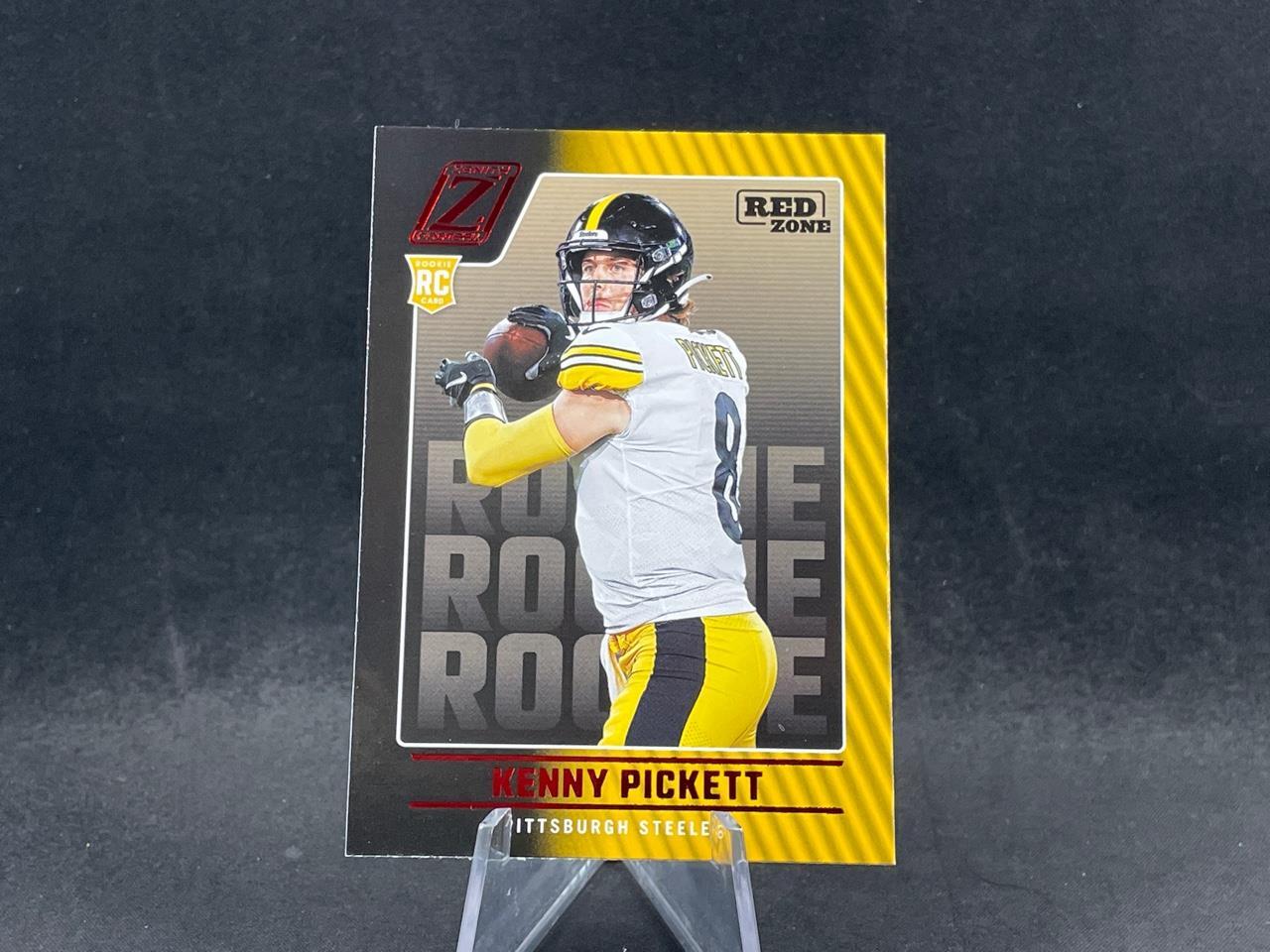 2022 PANINI ZENITH KENNY PICKETT 101 ROOKIE RED ZONE PARALLEL SP