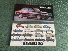 Renault Ranges Sales Brochure 1980 1984