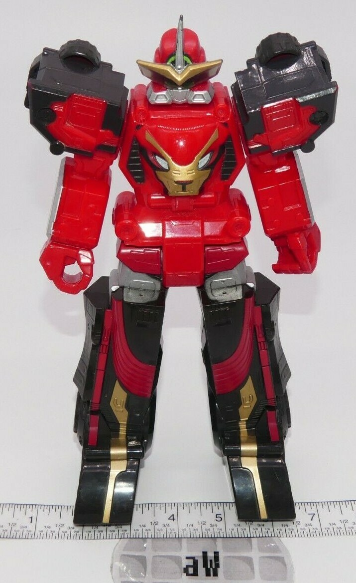 Power Rangers Beast Morphers Beast Racer Zord 10” Red Ranger