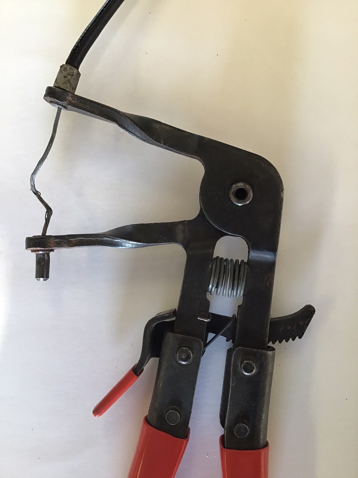 Mayhew 28640 Ratcheting Cable Operated Hose Clamp Pliers eBay