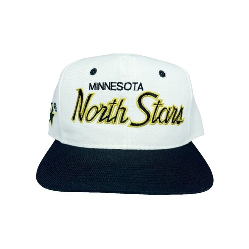 Casquette Vintage Minnesota North Stars Années 90 - Laine Officielle LNH Avec étiquette Neal Broten