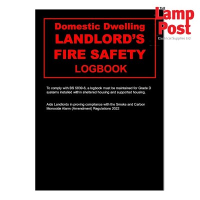 Docs-Store DOCLBLFS19 Landlords Domestic Dwelling Fire Safety Logbook Log Book