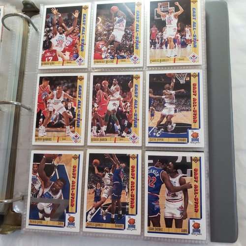 Basketball Card Lot Full Album Hundreds New Vintage in Plastic sheet Protectors - Picture 6 of 22