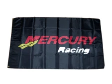 MERCURY RACING 3'X5' FLAG BANNER BOAT MOTOR MAN CAVE GARAGE SHOP FAST SHIPPING