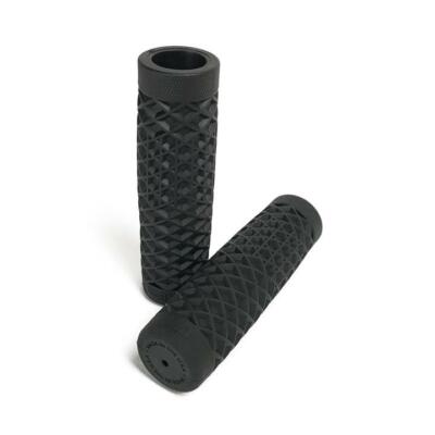 Vans X-Cult Motorrad Waffelgriffe für 22mm (7/8 Zoll) Lenker - Schwarz