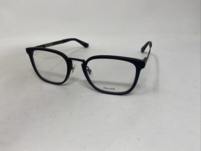 POLICE EYEWEAR ORIGINS 23 VPLA48 0703 53-21-145 MATTE BLACK FLEX