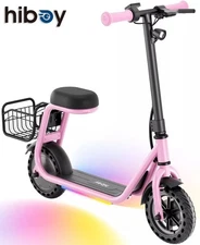 Hiboy Electric Scooter for Kids Ages4-8 3-Speed Adjustable Seat 5-Mile 9.3 MPH