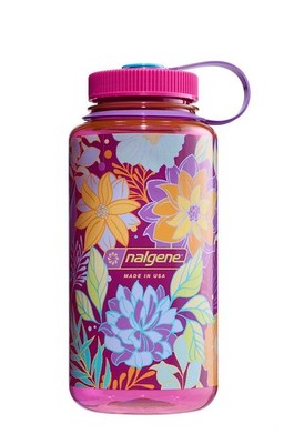 Nalgene - Weithals Sustain 1 l botanical florals Trinkflasche Outdoor Sport