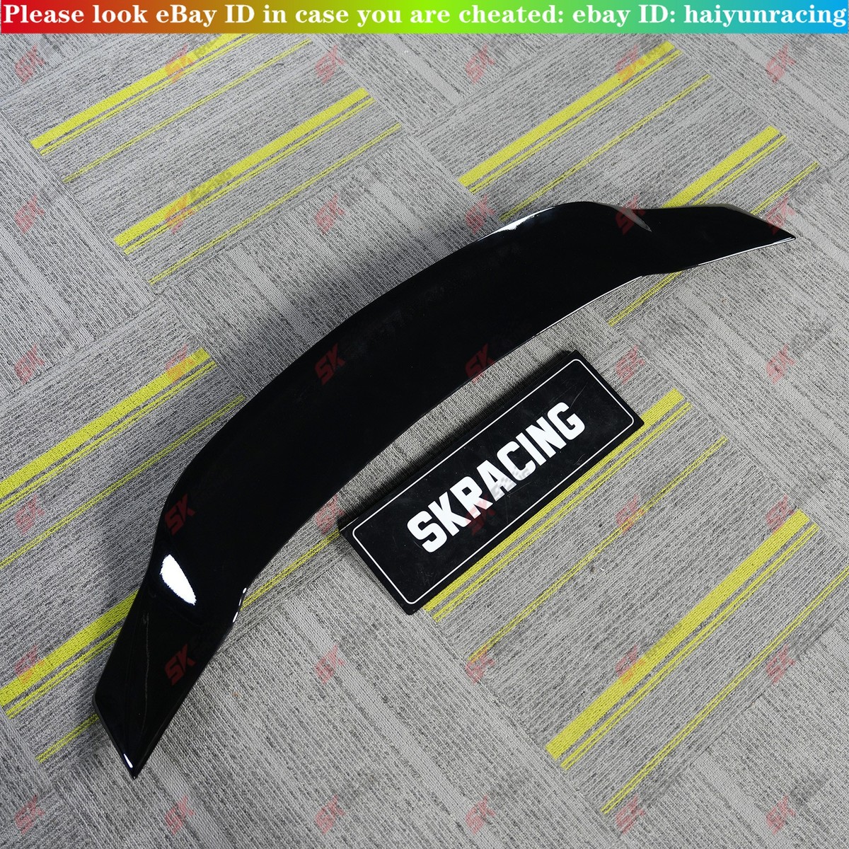 For 2019 -2025 Mazda 3 Sedan Glossy Black FRP Rear Tail Trunk