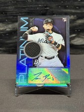 2020 Bowman Platinum Wal-Mart Pieces Relics /99 Isan Diaz Rookie Auto RC