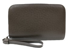 LOUIS VUITTON Baikal Taiga Brown Clutch Bag