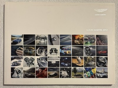 2012 Aston Martin model range sales brochure - Vantage DB9 Rapide