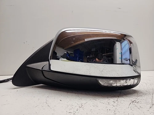 2011 - 2022 DODGE DURANGO DRIVER LEFT SIDE VIEW CHROME MIRROR W/ BLINDSPOT OEM