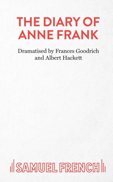 The Diary of Anne Frank by Albert Hackett (Paperback Book)