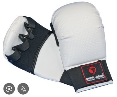Budo Nord Karate Handschuhe Kampfsport Junior S/M weiß Kinder