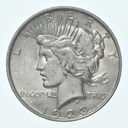 (1) XF 1923 (P) Peace Silver Dollar 90% - Extra Fine - Philadelphia Mint *7944