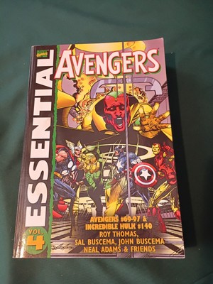 Essential AVENGERS Volume 4 - Avenger #69-97, Hulk #140 Marvel Comics 2004