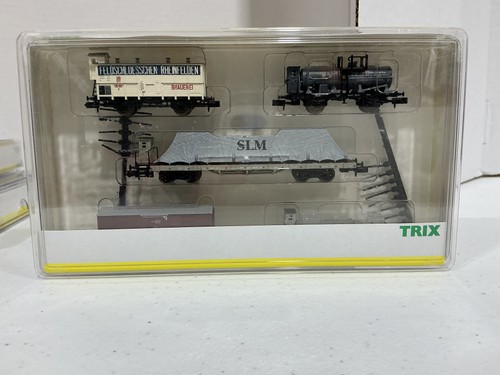 N Trix 151522 (5) Juego Coche Goot. RTE hecho por Minitrix N-12 | Condition: Used