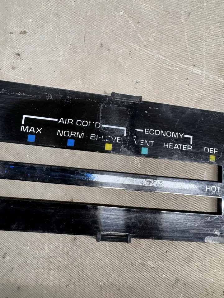 Chevy Camaro 1970-1972 controles de calefacción lente aire acondicionado tablero BelAir aire aire acondicionado Z28 Foto 3 de 4