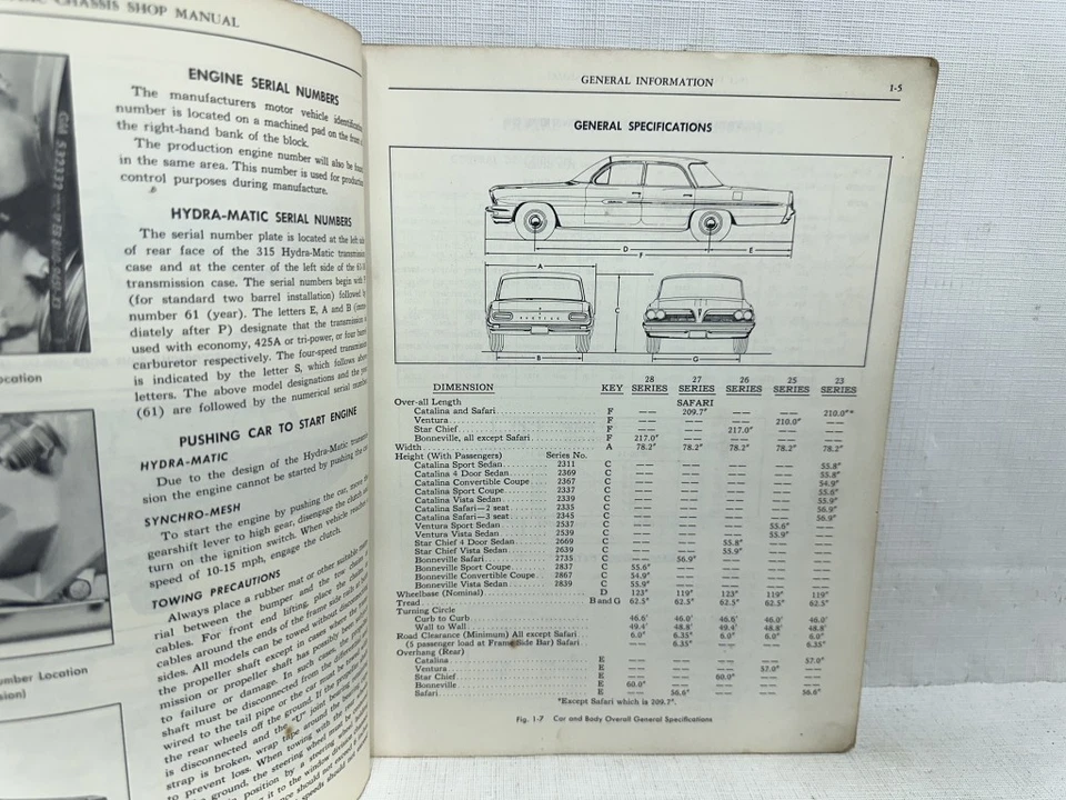 1961 Pontiac Original Chassi Loja Manual Catalina, Star Chief, Bonneville - Imagem 3 de 4