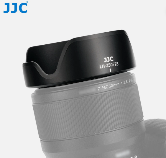 JJC LH-Z50F28 BLACK Lens Hood for Nikon NIKKOR Z MC 50mm f/2.8 Macro Lens