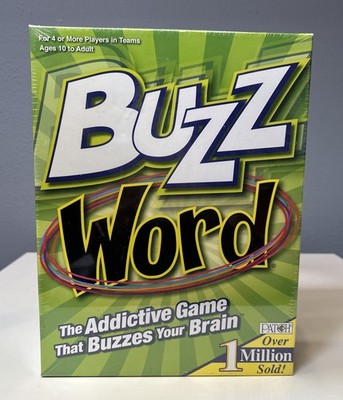BUZZ WORD Game Family Friends Game Night Fun 2012 Patch Products NEW Sealed