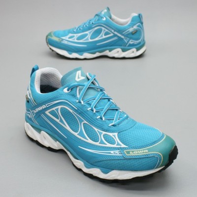 Lowa Ladies 10 S-Crown GTX Turquoise Blue Gore-tex Trail Running Shoes Sneakers