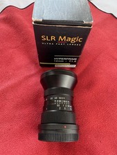 SLR Magic HyperPrime 12mm T1.6 (Manual) Cine Lens for MFT/M4/3, Excellent, Boxed