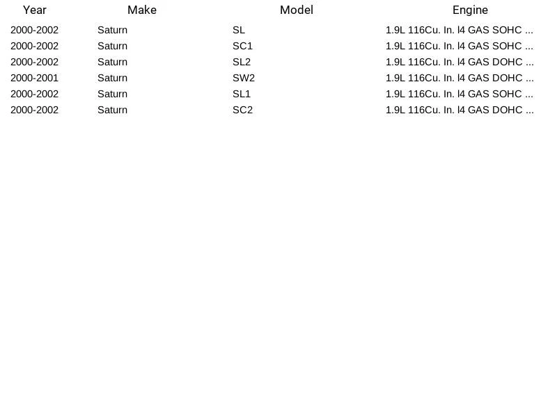 Sensor de oxígeno SMP SG1162 para Saturn Sc Series 2000-2002 Foto 3 de 3