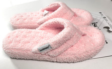 ISOTONER Joey Cozy Plush Thong Slippers Size XL 9.5-10 Evening Sand Retail 32